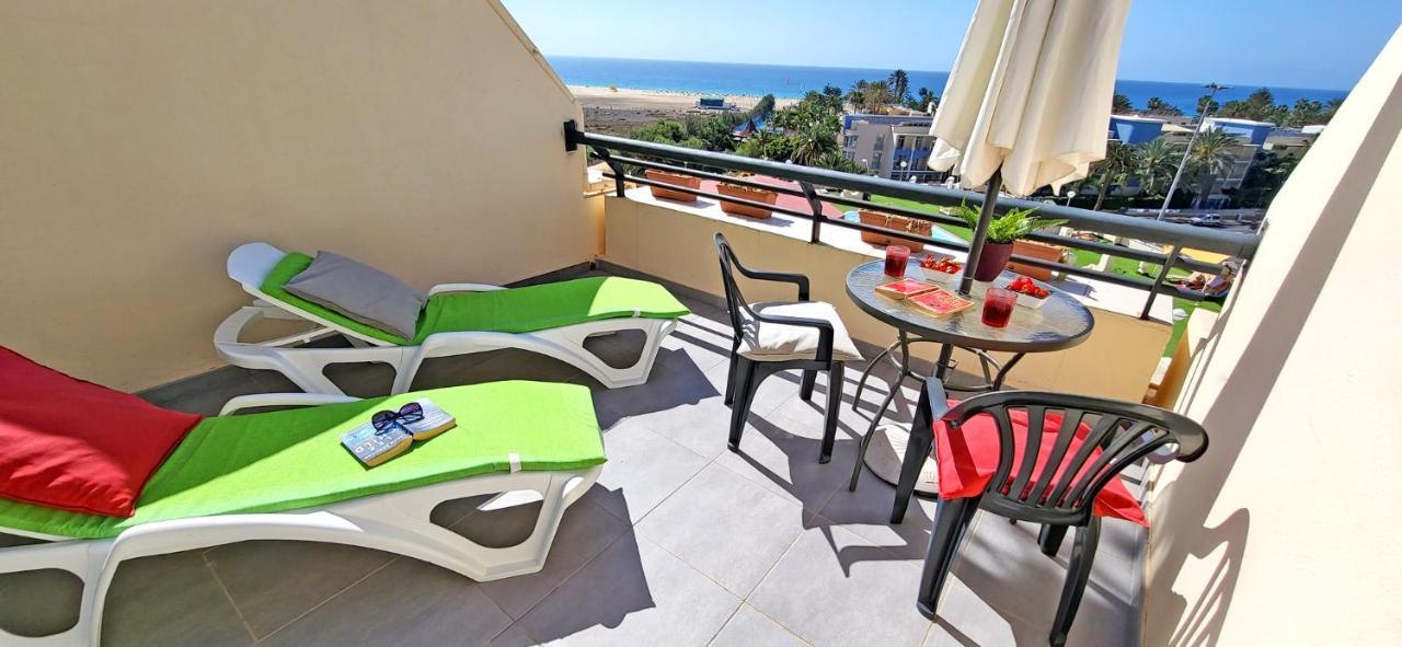Ferienwohnung Buena Vista - Morro Jable - Meerblick - Pool Luaran gambar