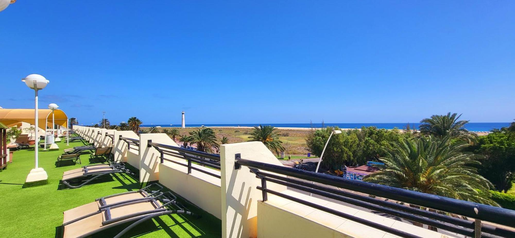 Ferienwohnung Buena Vista - Morro Jable - Meerblick - Pool Luaran gambar